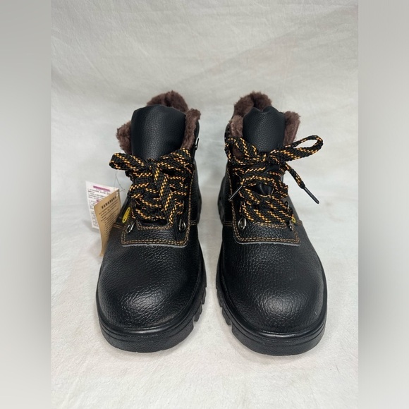 SNK - Boots - Black - Oil Resistant Sole - Men's Size 43EU/8.5US - New W/Tag - Picture 3 of 7